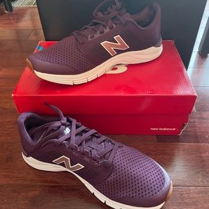 Burgundy New Balance Sneakers
